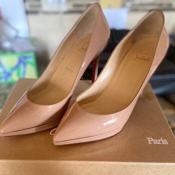Christian Louboutin Shoes - Christian Louboutin Women's Pigalle Plato Pumps Patent 120